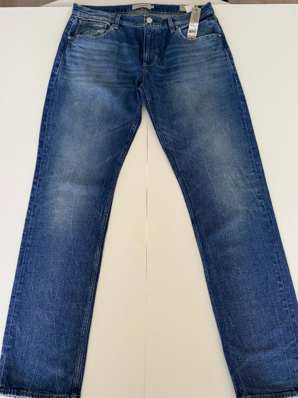 NWT Hudson Blake Blue Horizon Casual Mens 38 Slim Straight Jeans Preppy Weekend
